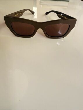 Claire Rose Brown Cat-Eye Women's Sunglasses